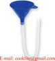 Polypropylene Plastic Utility Funnel with 21" Flexible Hose