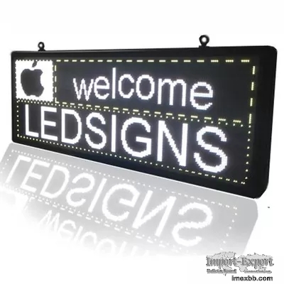 Programmable Car Rear LED Window Display Signs P10 Full Color With WIFI Con