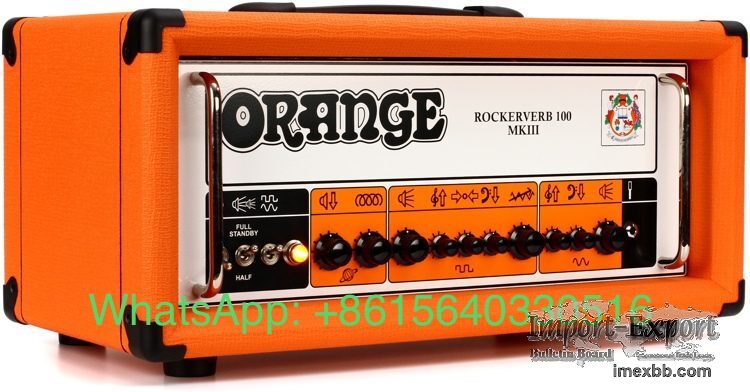 Orange Amplifiers Rockerverb 100 MKIII 100W Tube Guitar Amp Head