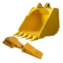 Excavator Bucket Tooth, Pin and Adapter