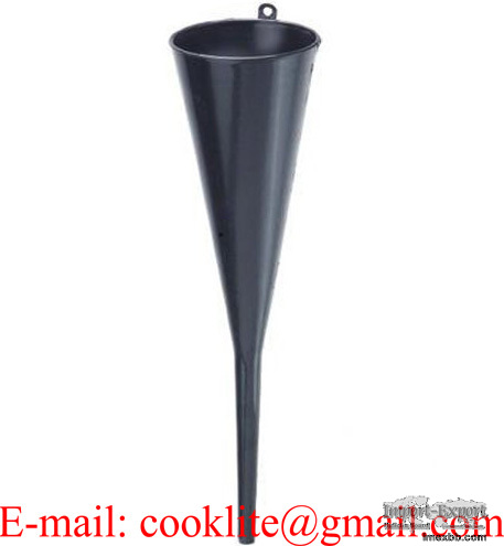 18" Long Neck Non Spill Liquid Oil Fuel Transmission/Filling Plastic Funnel
