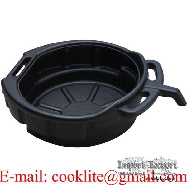 10 Litre Plastic Oil Drain Pan Fluid Drip Tray For Car Repair