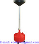 8 Gallon Adjustable Plastic Waste Oil Lift Drain with Casters