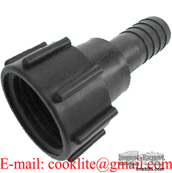 IBC Tank Hose Adapter DIN61 Drum Fitting/Coupling Connector with 1-1/4 Hose