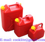 Plastic Fuel Petrol Diesel Jerry Can Canister With Flexible Spout