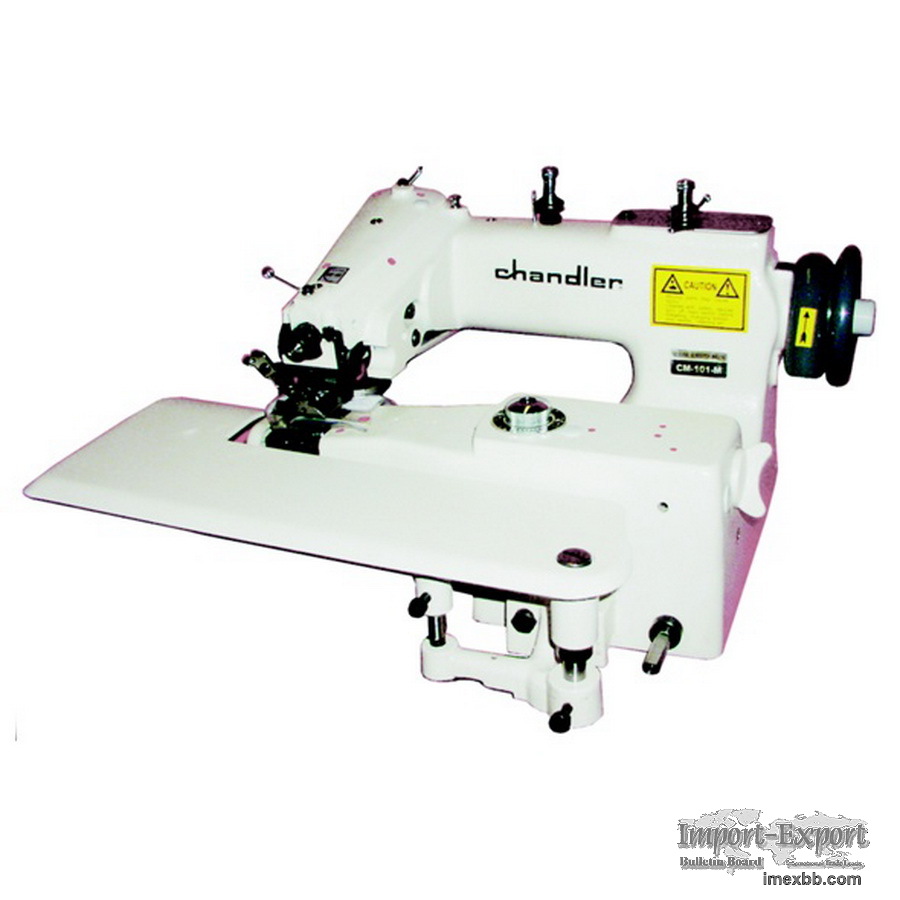 CONSEW CM101 SINGLE THREAD, CHAINSTITCH, BLINDSTITCH MACHINE WITH ASSEMBLED
