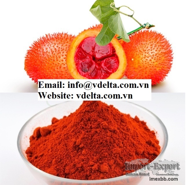 high quality, 100% extract from natural with good taste gac powder