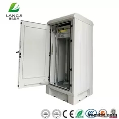Fans Cooling Outdoor Telecom Cabinet , Galvanized Steel Outdoor Electronics