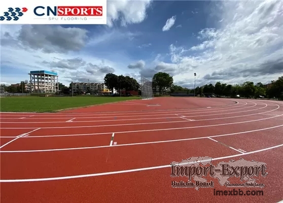 Stadium Rubber Running Track , PU Athletic Running Track
