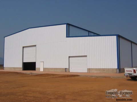 Steel Structure Workshop in Angola 