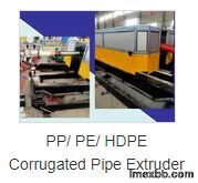 PP/ PE/ HDPE Corrugated Pipe Extruder Machine