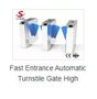 Fast Entrance Automatic Turnstile Gate High Security Infrared Induction