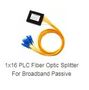 1x16 PLC Fiber Optic Splitter For Broadband Passive Optical Distribution