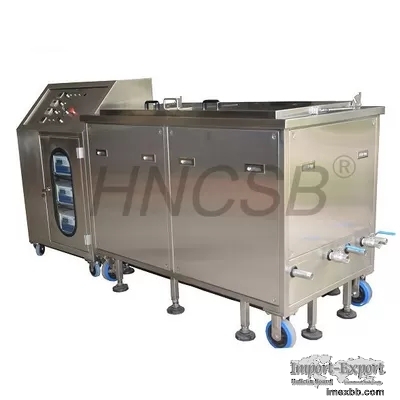 Two Tanks Ultrasonic Cleaner Machine 600W Fuel Injector Cleaner 40 KHZ