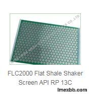 FLC2000 Flat Shale Shaker Screen API RP 13C Replacement Hookstrip Screen