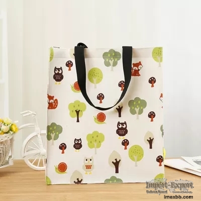 Mini Waxed Coated Canvas Tote