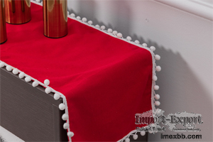 Christmas Red Table Runner