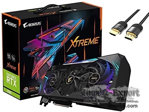 GIGABYTE AORUS RTX 3080 Xtreme Graphics Card 10GB GDDR6X 320-Bit PCIe 4.0 M