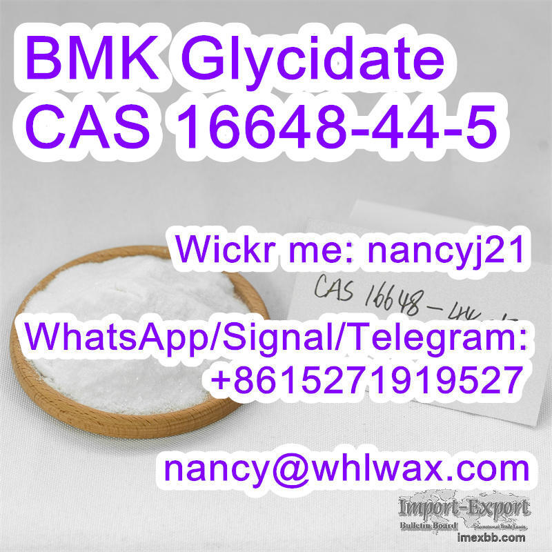 BMK Glycidate CAS 16648-44-5 Wickr nancyj21