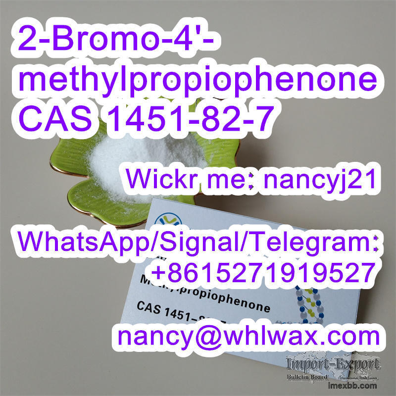 2-Bromo-4'-methylpropiophenone CAS 1451-82-7 Wickr nancyj21
