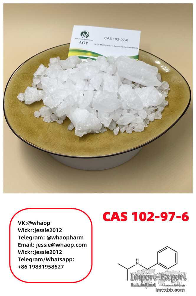 Crystal CAS:102-97-6 N-Isopropylbenzylamine Supplier Wickr:jessie2012