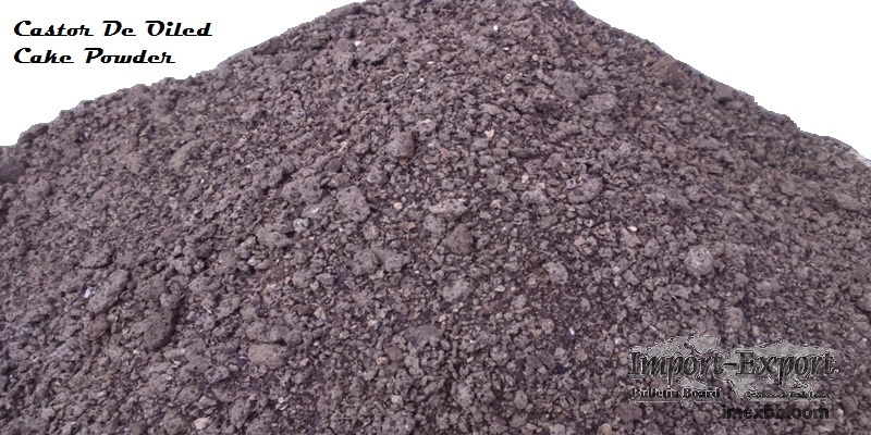 Castor De Oiled Cake (Castor Meal)