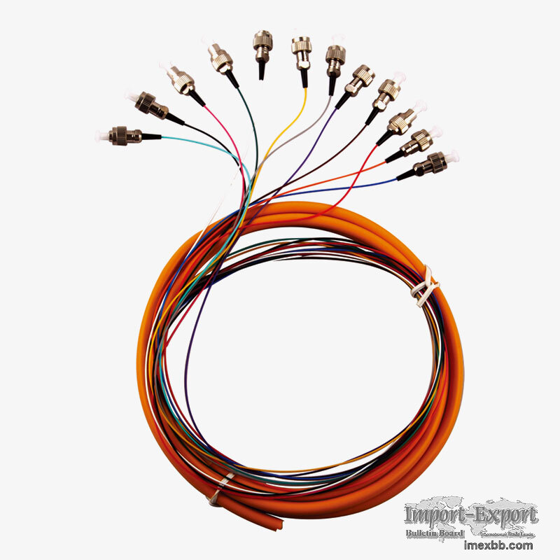 Patch Cord 12 Multi colors pigtail FC/UPC