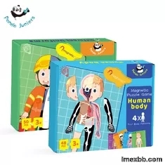 Learn Body Part Educational Puzzle Toys , 48 Human Body Puzzle For Kids