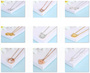 925 silver material, hot-selling necklaces in silver, gold, rose gold color