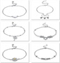 High quality 925 Sterling Silver bracelets