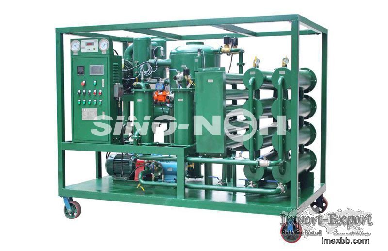 double - stage vacuum transformer oil purifier 