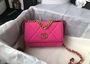 Girl Rose Sheepskin Cross Body 19cm Luxury Chain Bag One Shoulder