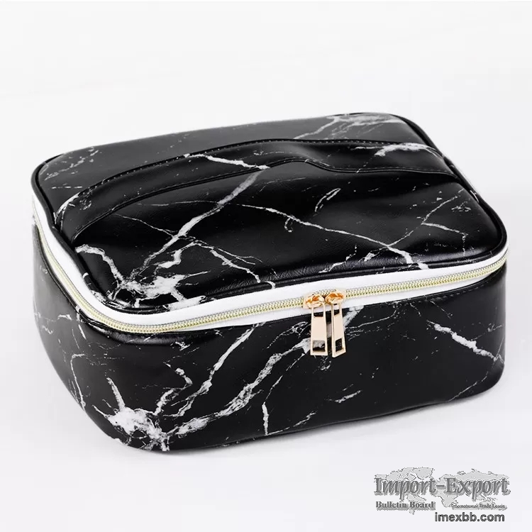 Holiday Waterproof Polyester Nylon Makeup Pouch Toiletries Storage