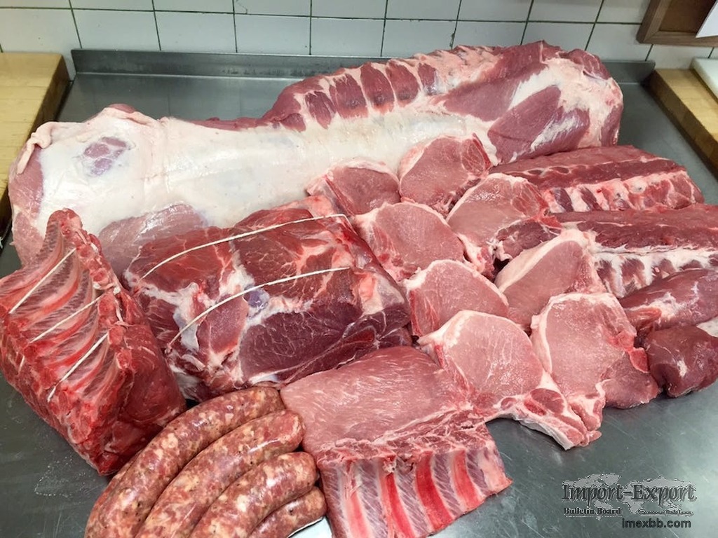 Grade A+ Quality Frozen Porks Meat / Porks Hind Leg / Porks Feet Available 