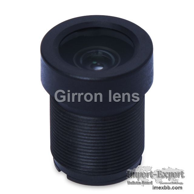 JX6401 CCTV camera lens EFL 4mm 4mp M12 F/No2.5mm Φ6.9mm