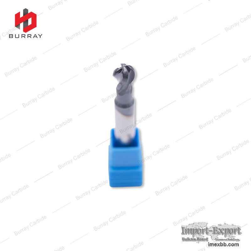 Custom Black Coating Tungsten Carbide Spherical Endmill