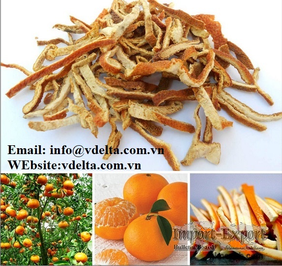Natural Slice Dried Orange Peel Whole Price - from Vietnam