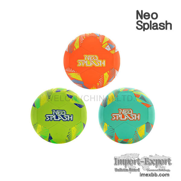 Outdoor Swimming Colorful Neoprene Soccer Ball