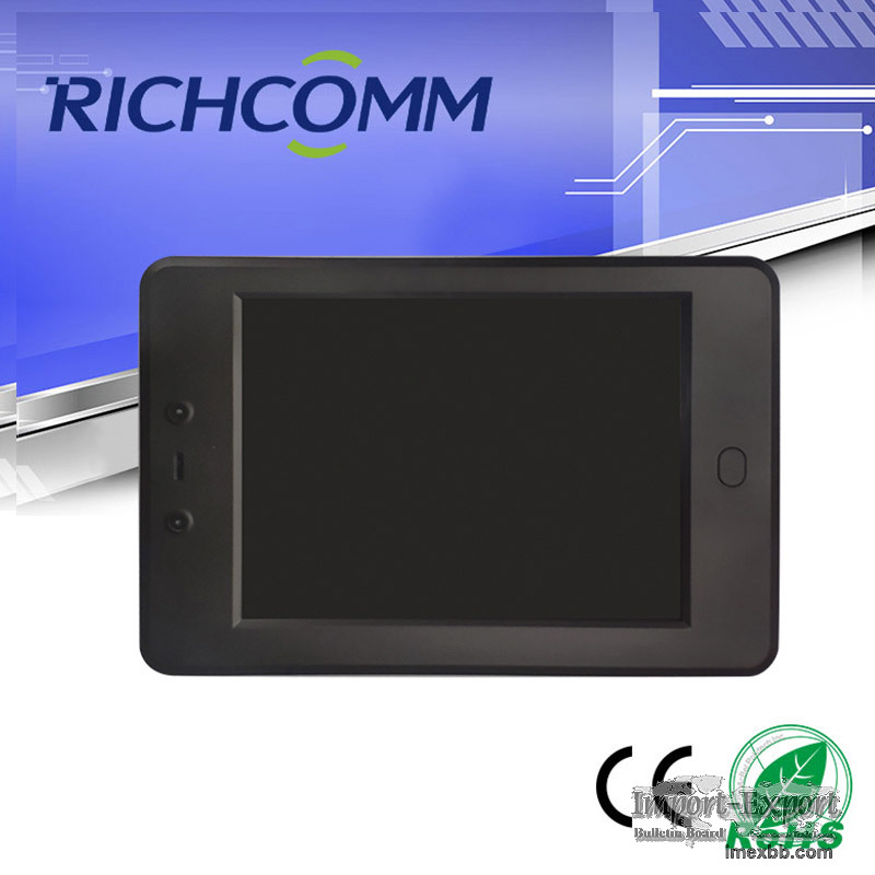 Integrated monitor touch pad