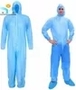 Antibacterial Disposable Protective Wear With Hood Liquid Repellent 30gsm 3