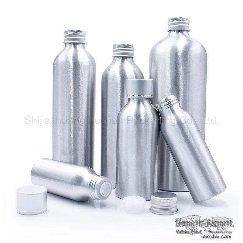 High Quality Sliver 30ml 50ml 80ml Aluminum Bottles