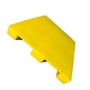 Yellow USDA Approved Plastic Pallets Storage PE Export 120x100cm