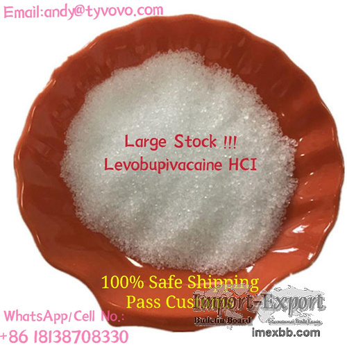 Hot Selling >99% Purity Levobupivacaine HCL Powder