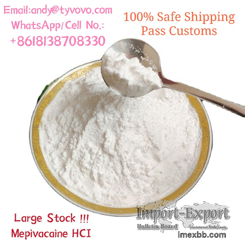 The Best Price 99% Purity Mepivacaine HCL Powder
