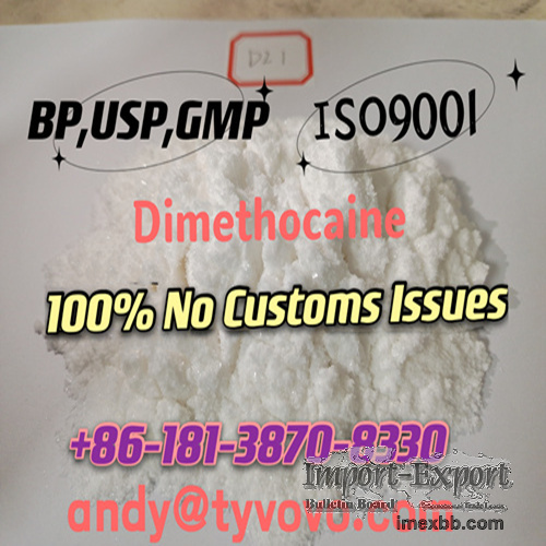 T/T 99% Purity Dimethocaine Powder Safe Delivery