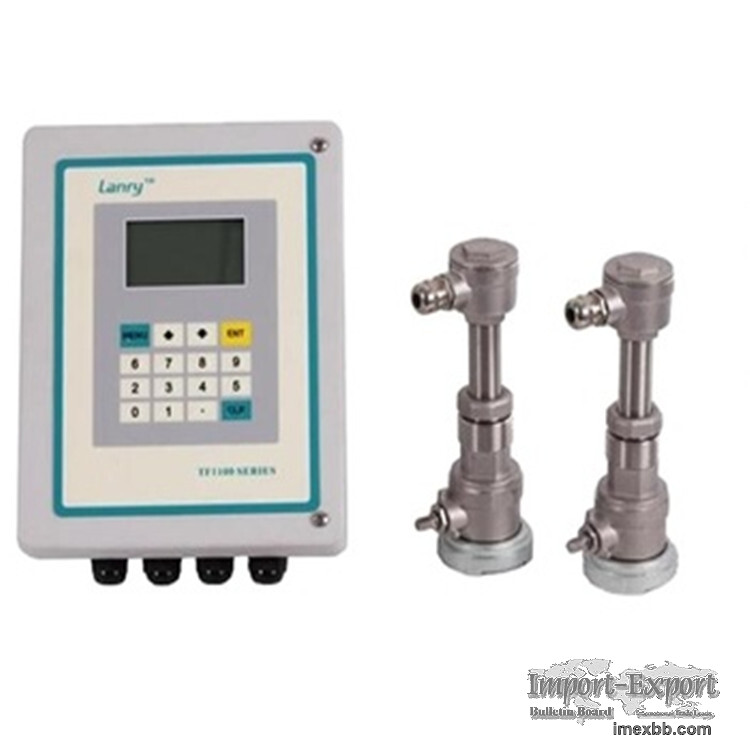 Insertion ultrasonic flowmeter for water