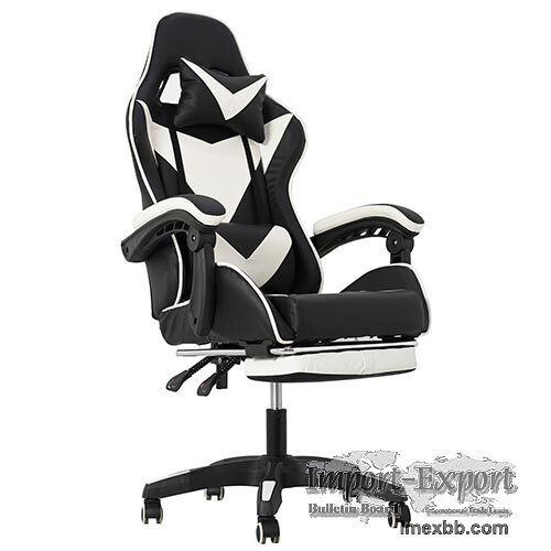 Comfortable Recling Gaming Chair With Footrest