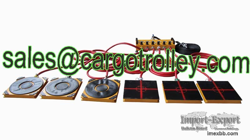 Air Casters moving heavy loads easily and safety -- Shan Dong Finer Lifting