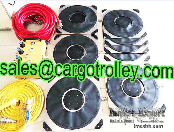 Air pads for moving heavy objects air pads for moving heavy equipment