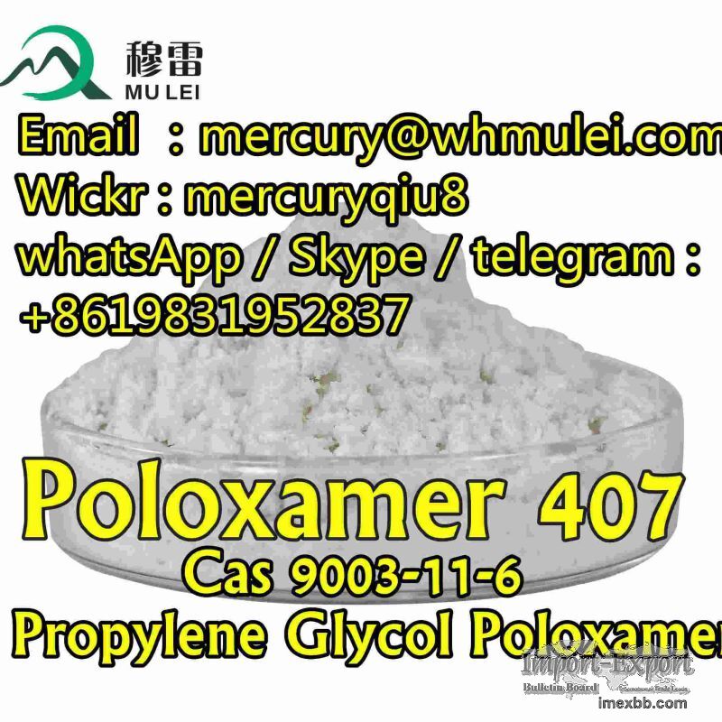 poloxamer ,  Polyethylene-polypropylene glycol , Poloxamer 407